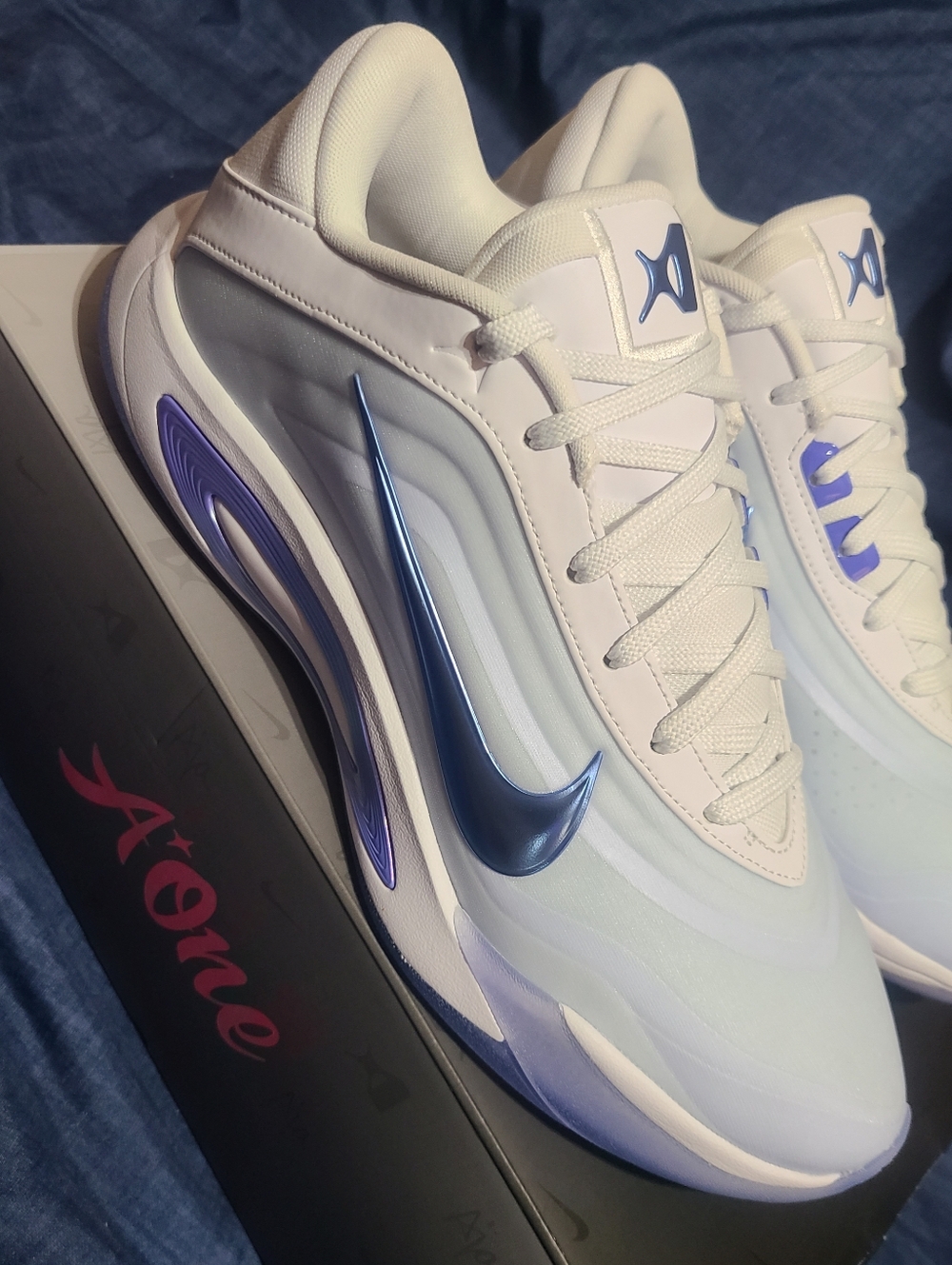 Nike A'One "Blue Ice" FZ8605-104, New In Box! Multiple Sizes! - Picture 3 of 13